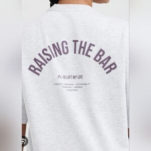 Oner Active Raising The Bar Graphic Oversized Tee